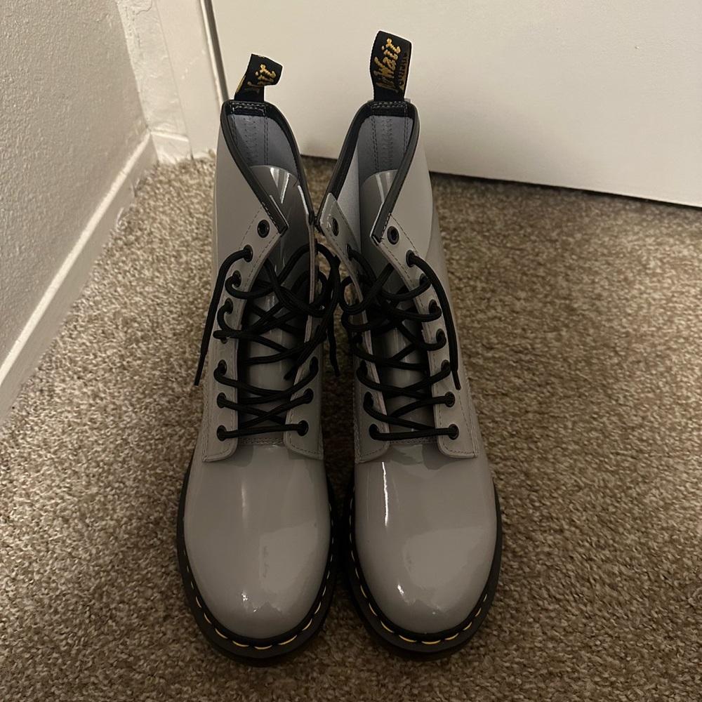 Dr. Marten Zinc Grey 1460 Boots